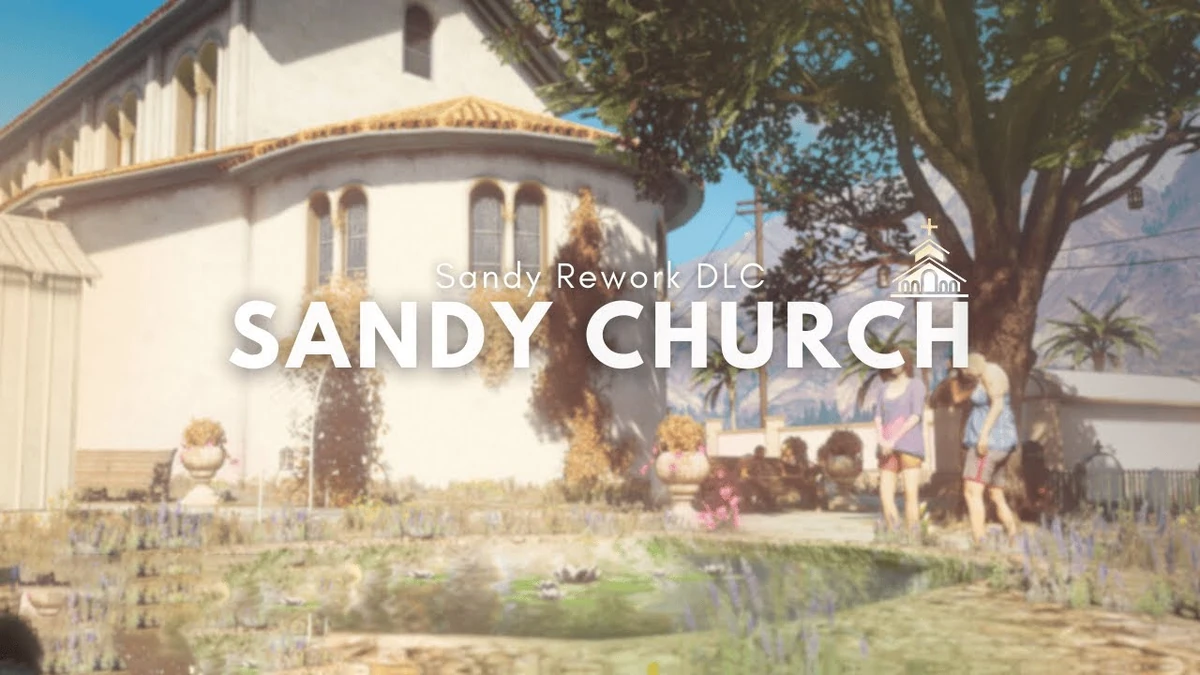 Sandy Church MLO – Fully Open Source | FiveM Roleplay Interior